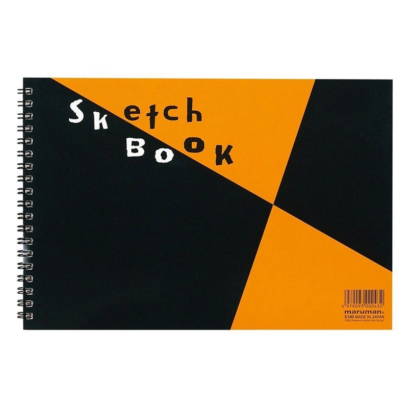 Maruman ZUAN Sketchbook 6.77 x 9.84 Inches (B5), Unruled, 24 pages (S140) - Image 1
